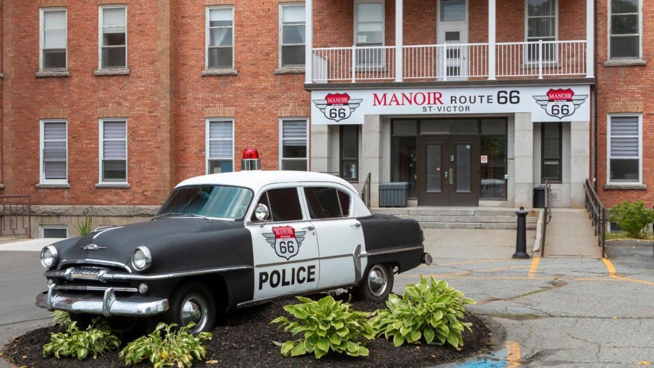 Hotel Historique Et Manoir Route 66 Saint-Victor Dış mekan fotoğraf